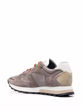 Кроссовки со вставками Off-White, серый