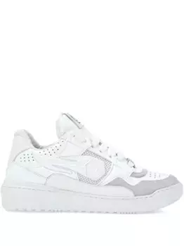 Кроссовки со вставками Philipp Plein, белый