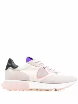 Кроссовки со вставками в стиле колор-блок Philippe Model Paris, нейтральный