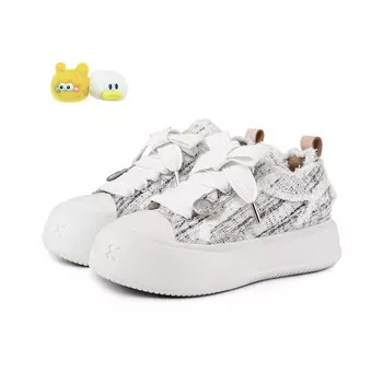 Кроссовки SOAP OPERA Basic Collection Skateboarding Shoes Unisex Low-top, белый/серый