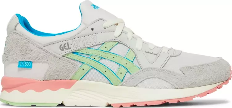 Кроссовки social status x charolette lab schools x gel lyte 5 'eternal summer - nimbus cloud' Asics, серый