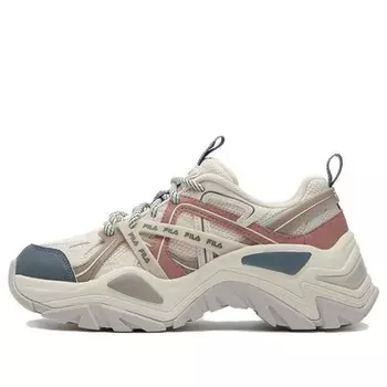 Кроссовки sofia 1s fishbone modern low-top shoes 'white pink blue' Fila, белый