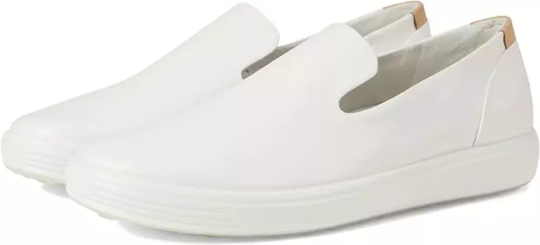 Кроссовки Soft 7 Slip-On Sneaker ECCO, цвет White/Powder