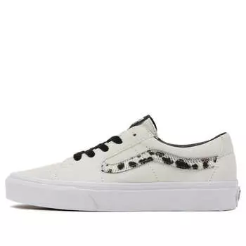 Кроссовки soft suede sk8-low 'white black' Vans, белый