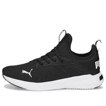 Кроссовки softride fly 'black white' Puma, черный