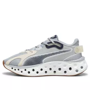 Кроссовки softride frequence 'cool mid gray alpine snow' Puma, серый