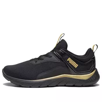 Кроссовки softride remi molten metal 'black gold' Puma, черный