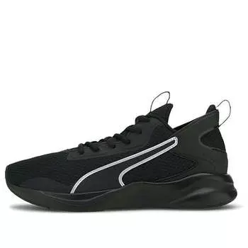 Кроссовки softride rift black/silver Puma, черный