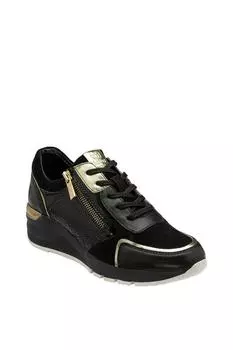 Кроссовки 'Solace' Leather Wedge Trainers Lotus, черный