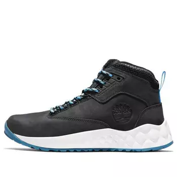 Кроссовки solar wave trail hiking boot 'black blue' Timberland, черный