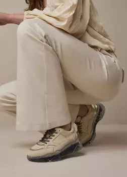 Кроссовки Sole цвета слоновой кости Summum, слоновая кость