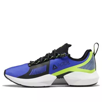 Кроссовки sole fury ts 'neon lime'' Reebok, фиолетовый