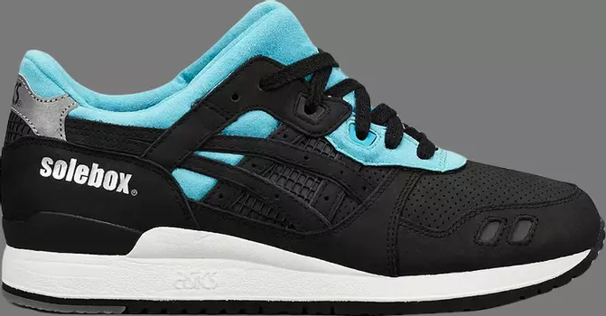 Кроссовки solebox x gel lyte 3 'blue carpenter bee' Asics, черный