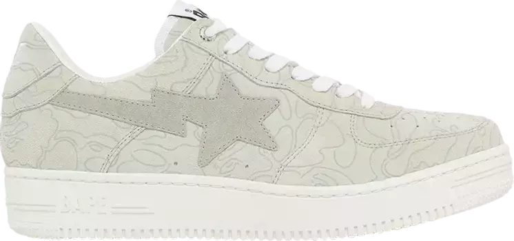 Кроссовки Solebox x Wmns Bapesta Light Beige Line Camo, загар