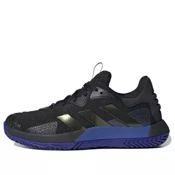 Кроссовки solematch control tennis shoes 'core black lucid fuchsia' Adidas, черный