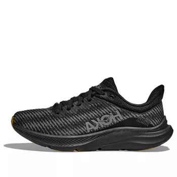 Кроссовки solimar 'triple black' Hoka One One, черный
