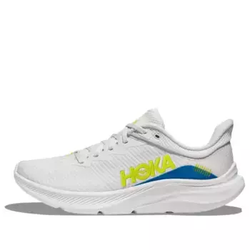 Кроссовки solimar 'white teal neon green' Hoka One One, белый