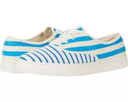 Кроссовки Soludos Marin Stripe Sneaker, цвет Sky Blue
