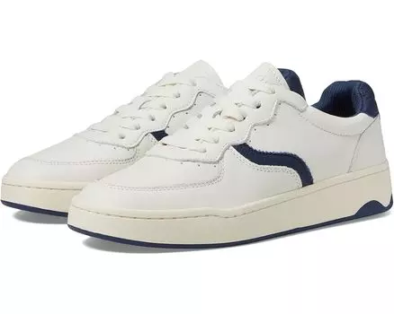 Кроссовки Soludos Roma Sneaker, цвет White/Marine Blue