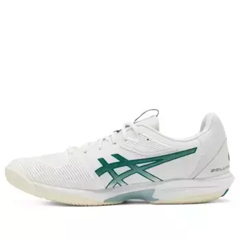 Кроссовки solution speed ff 3 'white pitch green' Asics, белый