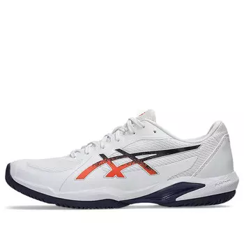 Кроссовки solution swift ff 2 clay 'white nova orange' Asics, белый