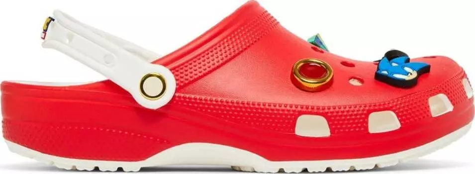 Кроссовки Sonic The Hedgehog x Classic Clog 'Sonic's Shoes', красный
