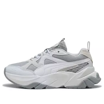Кроссовки sophyr 'cool mid grey white' Puma, серый