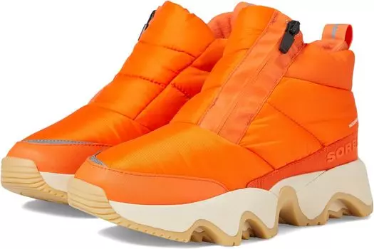 Кроссовки SOREL KineticImpact Puffy Zip Waterproof, цвет Optimized Orange/Bleached Ceramic
