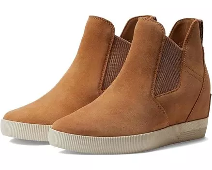 Кроссовки SOREL Out N About Slip-On Wedge II, цвет Tawny Buff/Chalk