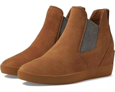 Кроссовки SOREL Out N About Slip-On Wedge II, цвет Velvet Tan/Gum 2