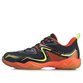 Кроссовки sound 'black orange' Li-Ning, оранжевый
