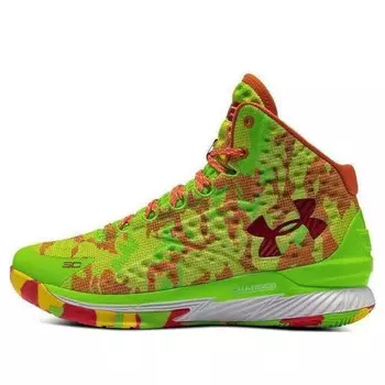 Кроссовки sour patch kids x curry 1 retro 'candy reign' 2022 Under Armour, красный