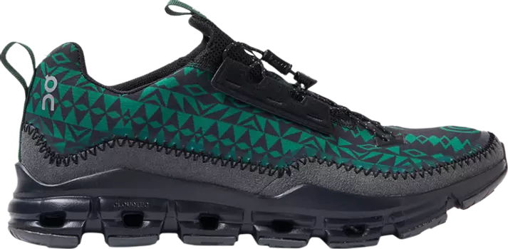Кроссовки SOUTH2 WEST8 x Cloudaway Nepenthes - Black Evergreen, зеленый