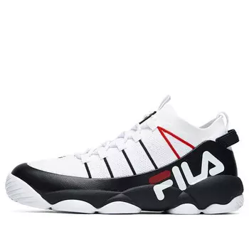 Кроссовки spaghetti vntg white/black Fila, белый