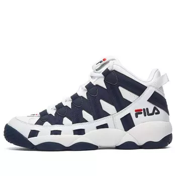 Кроссовки spaghetti vntg white/blue Fila, белый