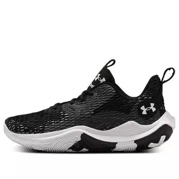 Кроссовки spawn 3 'black white' Under Armour, черный