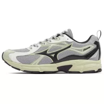 Кроссовки SPEED 10S унисекс с низким верхом, холодный пепел/зеленый мох/черный/белый Mizuno