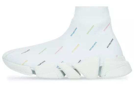 Кроссовки Speed 2.0 «All Over Logo - Белый Multi» Balenciaga