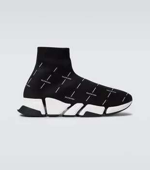 Кроссовки speed 2.0 Balenciaga, черный