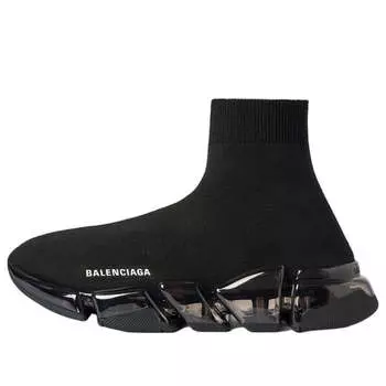 Кроссовки speed 2.0 Balenciaga, черный