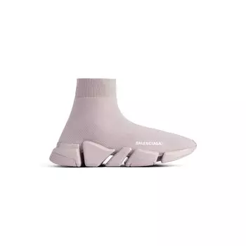 Кроссовки Speed 2.0 из переработанного трикотажа BALENCIAGA, фиолетовый