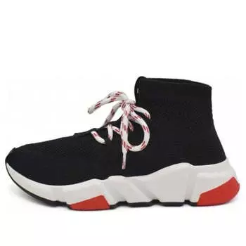 Кроссовки speed 2.0 sneakers 'black white red' Balenciaga, черный