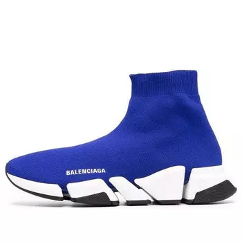 Кроссовки speed 2.0 sneakers 'indigo' Balenciaga, синий