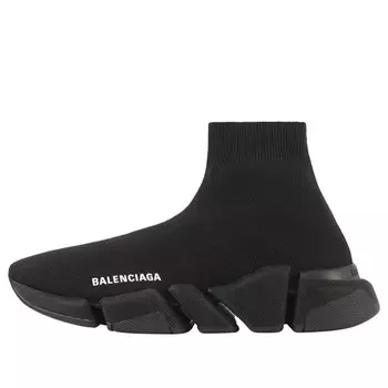 Кроссовки speed.2 sneaker 'black' Balenciaga, черный