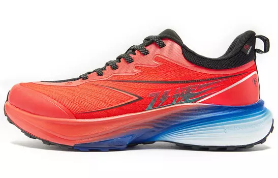 Кроссовки Speed 2TR мужские низкие ярко-оранжевый/черный Qiaodan