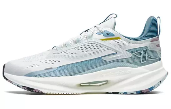 Кроссовки Speed 3.0 Essential для бега, мужские, с низким верхом, парусные, белые/павлинье-синие Xtep