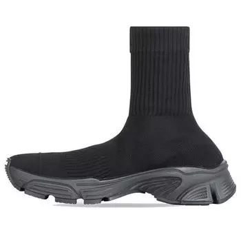 Кроссовки speed 3.0 monocolor sneakers 'recycled black' Balenciaga, черный