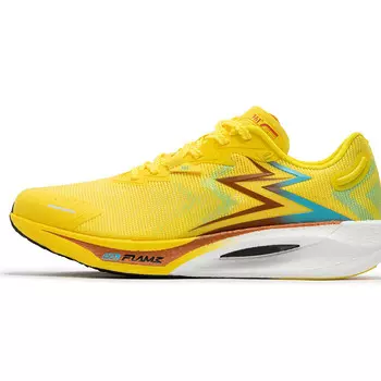 Кроссовки Speed 3 PRO унисекс с низким верхом кислотно-желтый/тепло-коричневый 361°