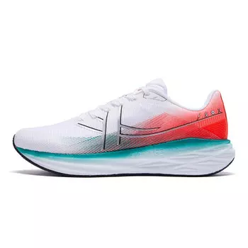 Кроссовки Speed 5.0 мужские с низким верхом классические белые/лазерно-красные/бабушкино-зеленые Xtep