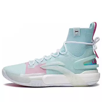 Кроссовки speed 9 ультра высокие Li-Ning, голубой